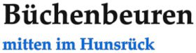 Büchenbeuren mitten im Hunsrück